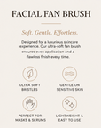 Facial Fan Brush Duo